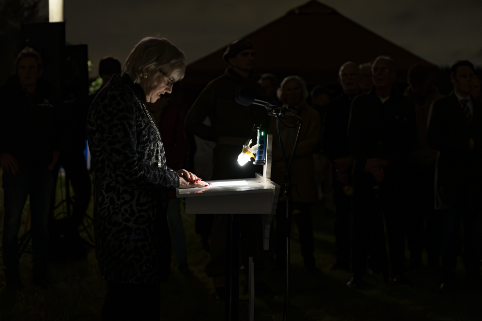 Toespraak burgemeester Schaap